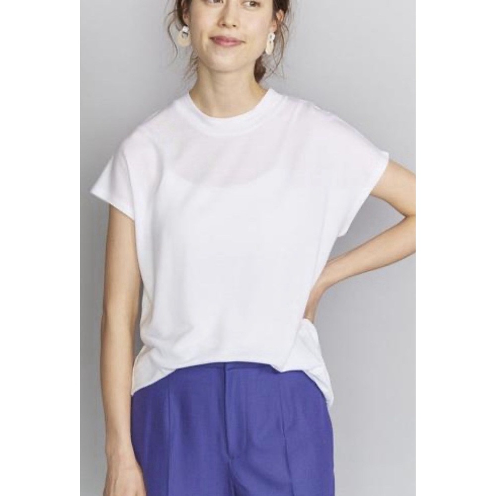 Won Hundred Proof Tee White Short Sleeve Minimalist Relaxed Fit Shirt Size M